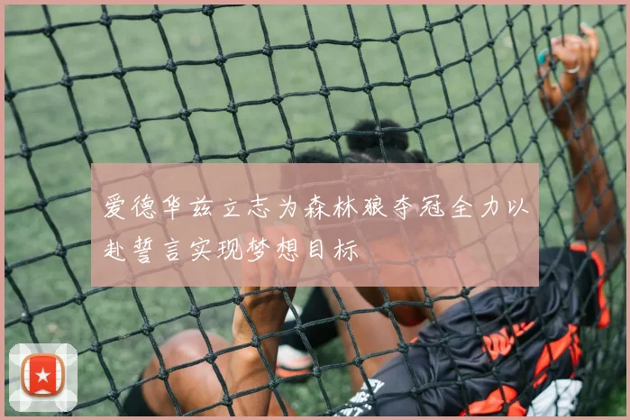 爱德华兹立志为森林狼夺冠全力以赴誓言实现梦想目标